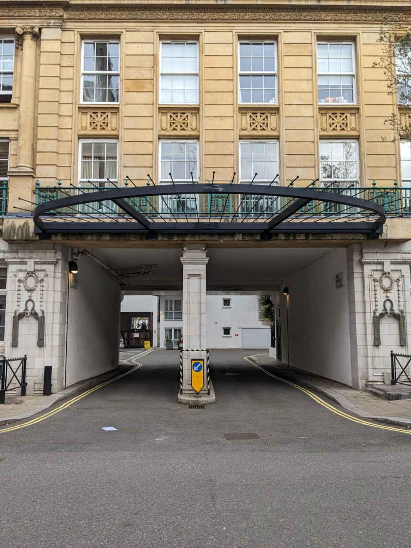 Parking on Rede Place, W2