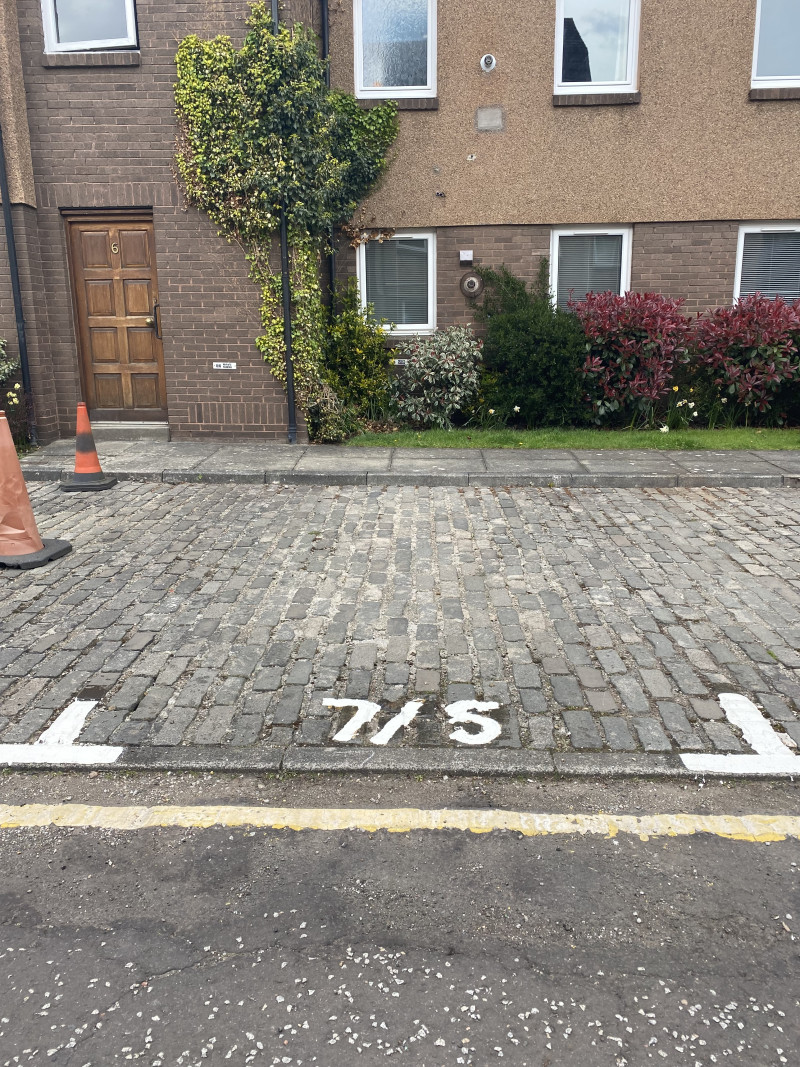 Parking on Ettrickdale Place, EH3