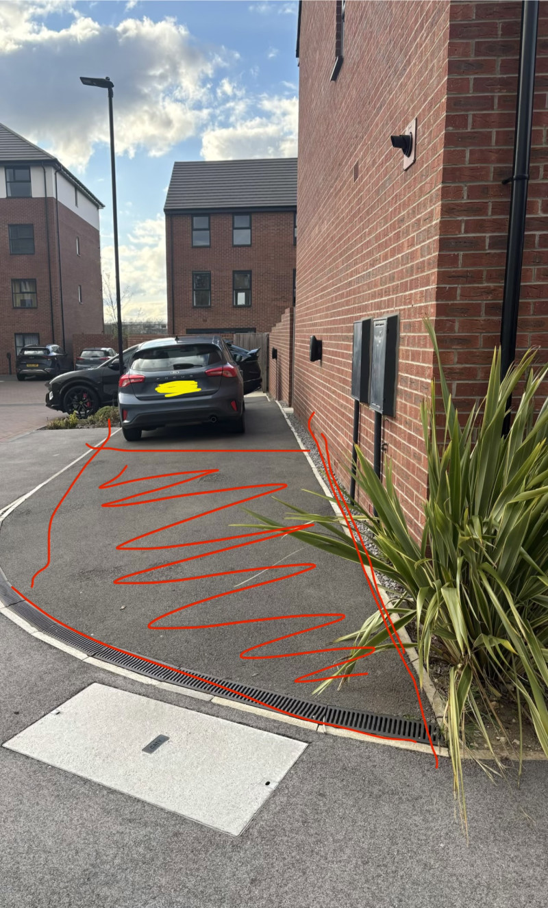 Parking on Dove Mews, DN4