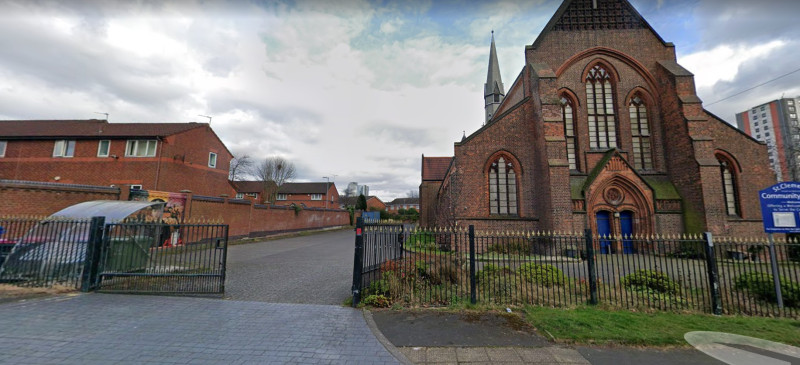 St Clements Church Manchester Car Park
